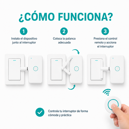 Interruptor Inteligente con Control Remoto