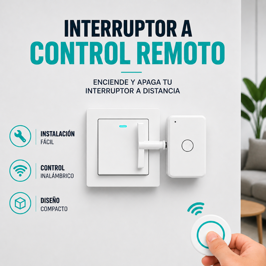 Interruptor Inteligente con Control Remoto